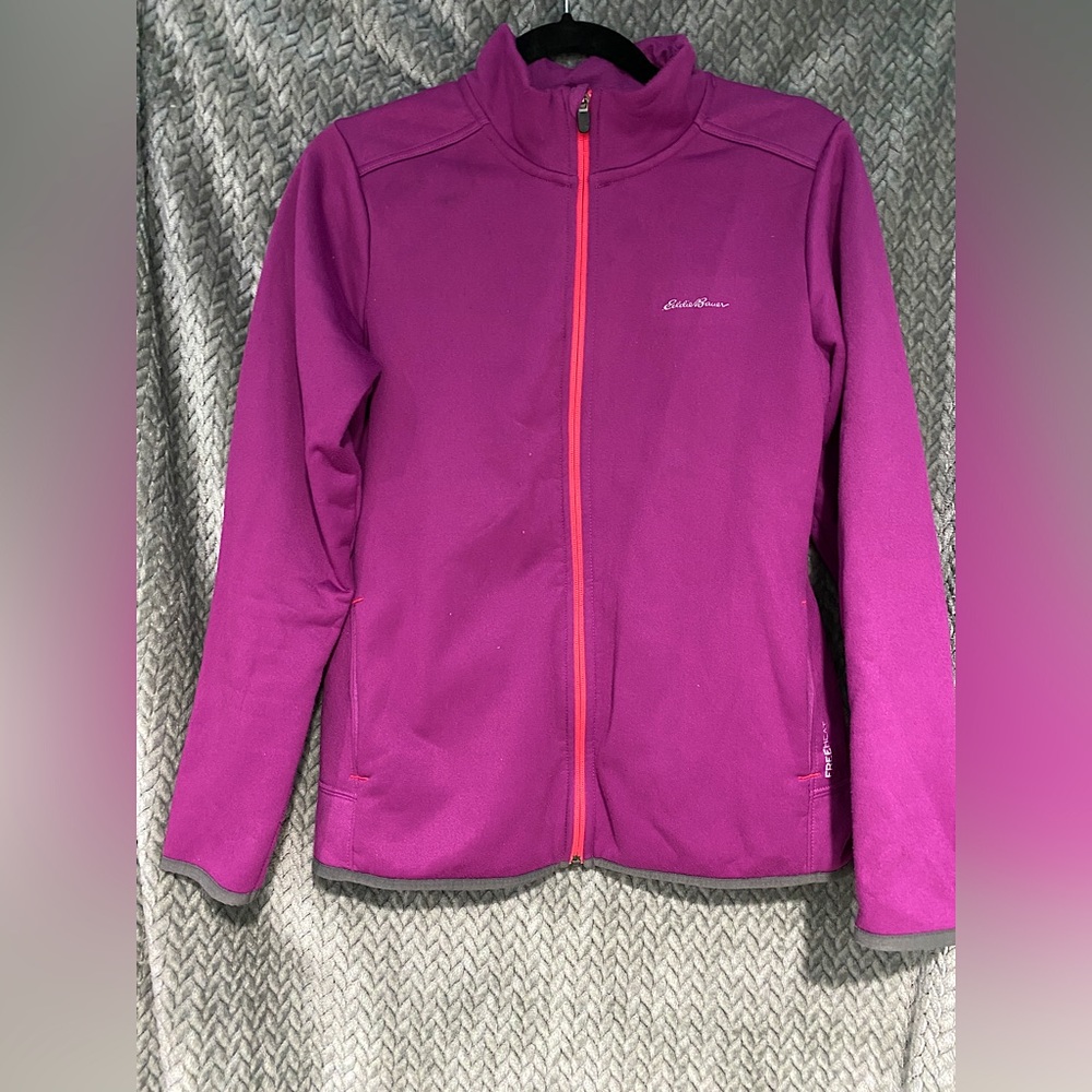 Eddie Bauer - Purple/Magenta Zip-up - M